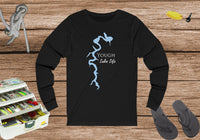 Yough Lake Life Unisex Cotton Jersey Long Sleeve Tee - Youghiogheny Lake - Maryland Lake