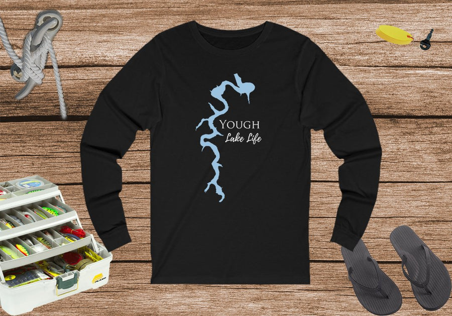 Yough Lake Life Unisex Cotton Jersey Long Sleeve Tee - Youghiogheny Lake - Maryland Lake