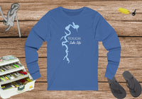 Yough Lake Life Unisex Cotton Jersey Long Sleeve Tee - Youghiogheny Lake - Maryland Lake