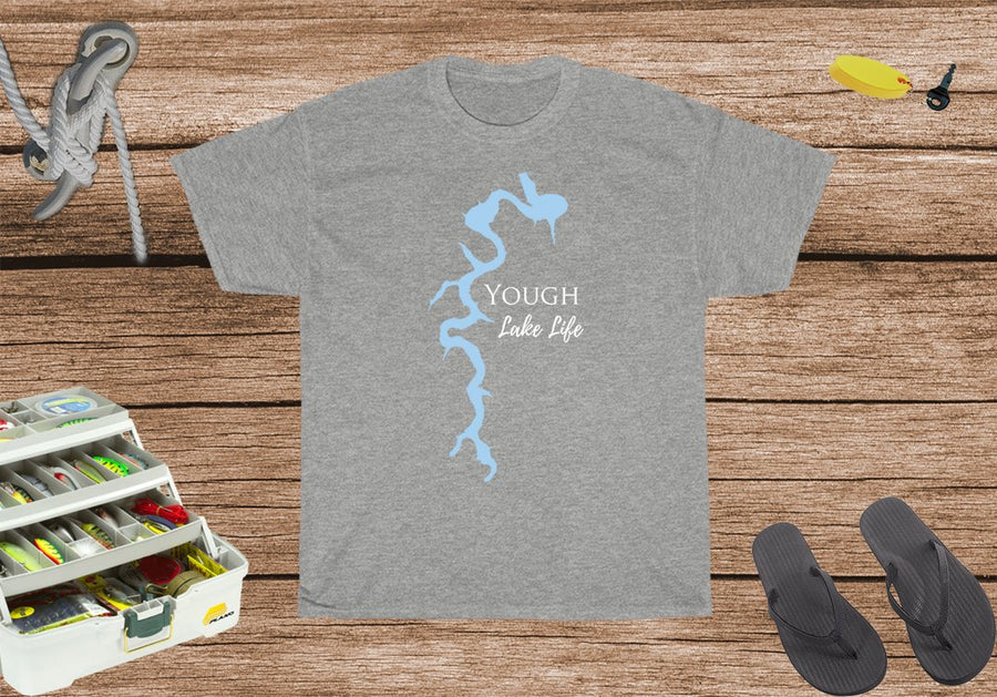 Yough Lake Life Heavy Cotton Tee - Youghiogheny - Maryland Lake