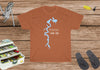 Yough Lake Life Heavy Cotton Tee - Youghiogheny - Maryland Lake