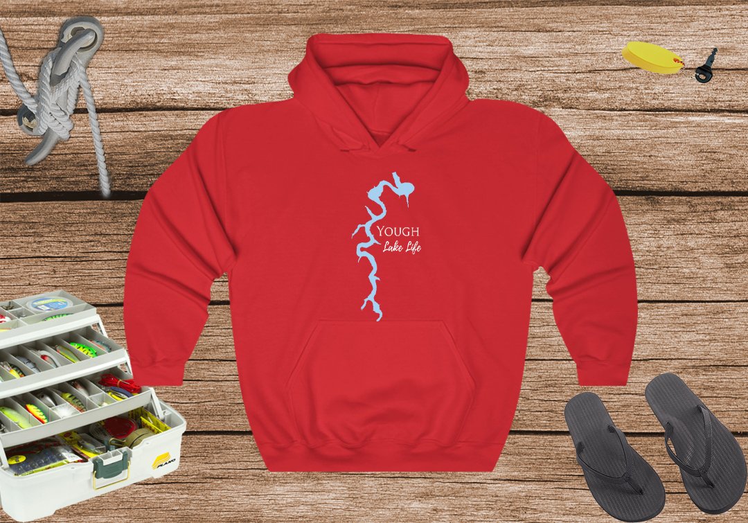 Yough Lake Life Hoodie Sweatshirt Youghiogheny Lake - Maryland Lake